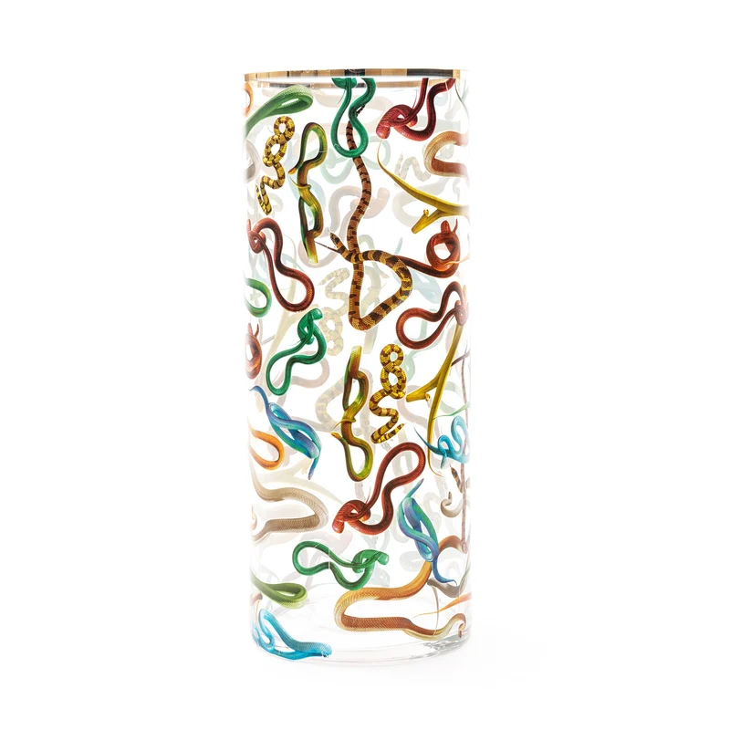 Seletti Toiletpaper Round Glass Vase 50 cm