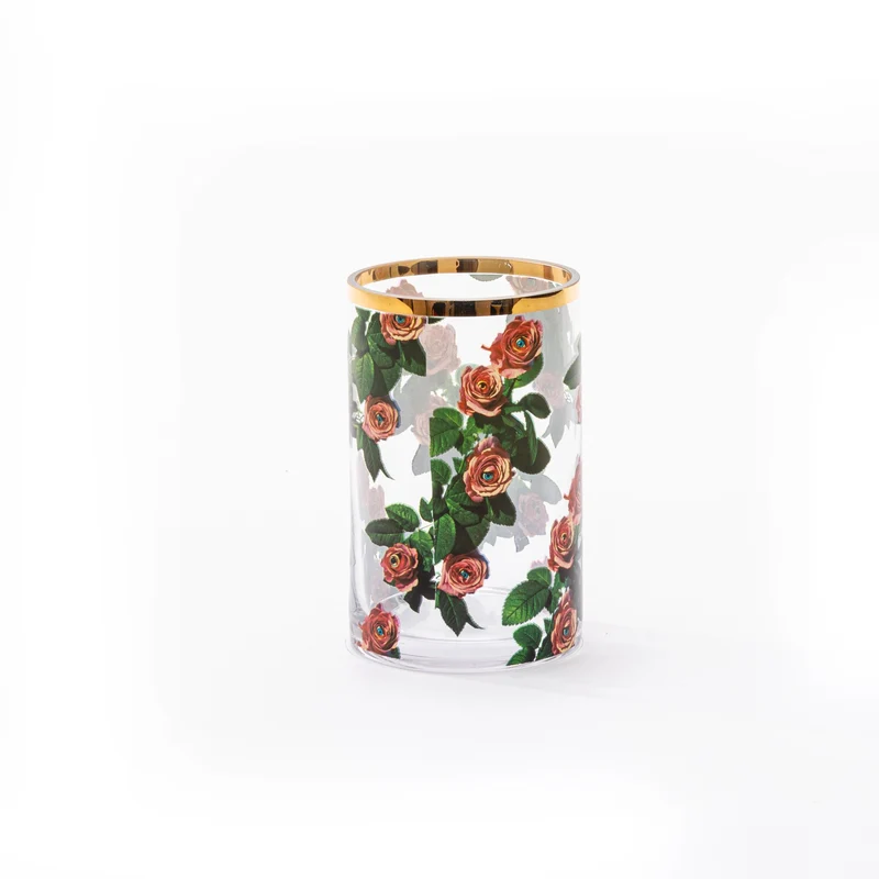 Seletti Toiletpaper Round Glass Vase 14 cm