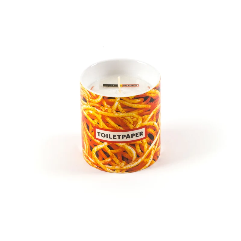 Seletti Toiletpaper Porcelain Jar Candle
