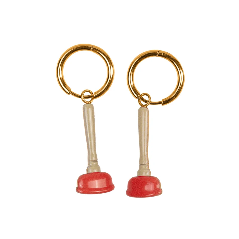 Seletti Toiletpaper Pendant Earrings
