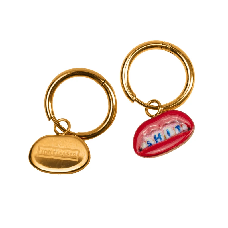 Seletti Toiletpaper Pendant Earrings