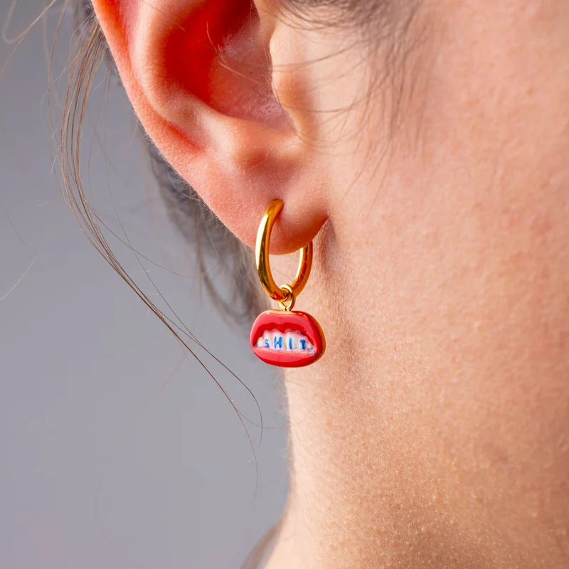 Seletti Toiletpaper Pendant Earrings