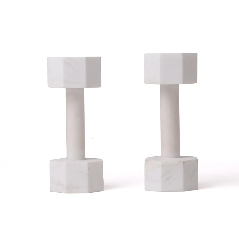 Seletti Lvdis Marble Dumbbells Set 3 kg
