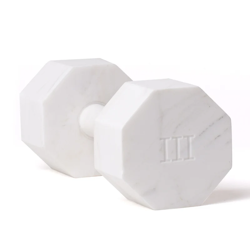 Seletti Lvdis Marble Dumbbells Set 3 kg