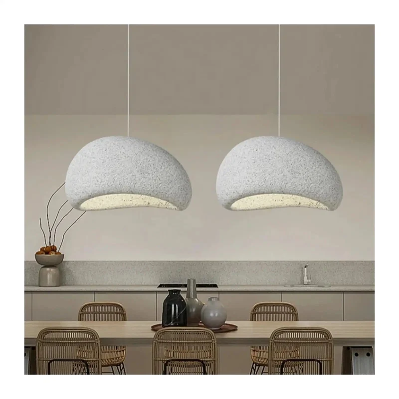 Chic White Modern Pendant Light Featuring A Sleek Suspension Design For Living Room Or Cafe With Hassle Free Assembly And Solid Durable Construction To Instantly Level Up Your Hangout Space Vibe