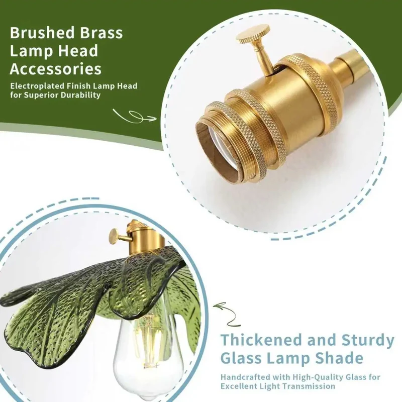 Slick Handmade Green Glass Pendant Light With Hella Adjustable Cord Gives Dangs Quick Setup Plus Plug In Wiring For Kitchen Island Dining Room Space