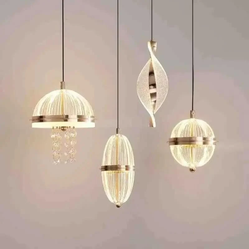 Sleek Tri Switch Led Pendant Light Wrought Iron Hanging Lamp With Warm And Bright Modes Acrylic Shade Ceiling Fixture For Bedroom Dining Table And Restaurant That Gives Rooms A Smooth Modern Vibe