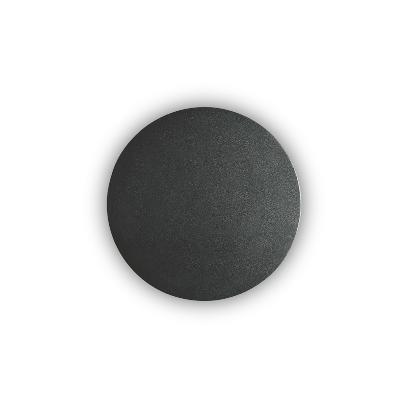 Applique Murale LED Contemporaine Ronde Noir