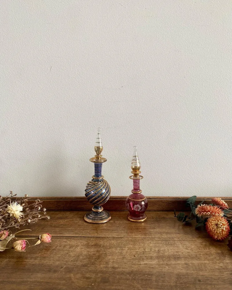 Fioles à parfum en verre