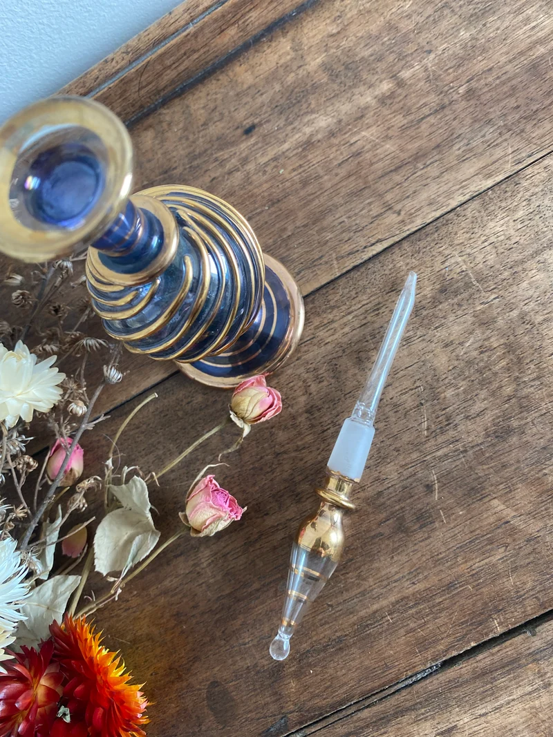 Fioles à parfum en verre