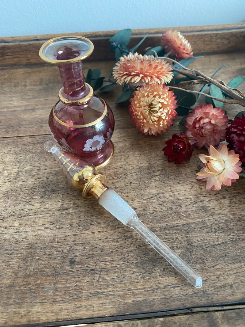 Fioles à parfum en verre