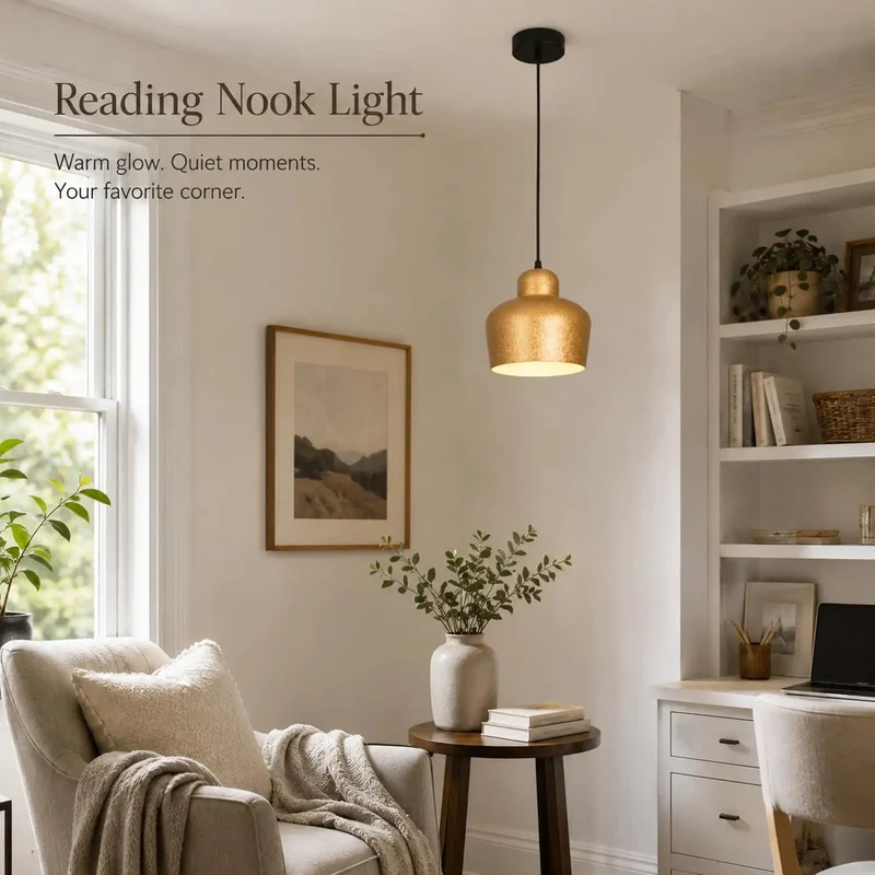 Sleek 7.5 Inch Gold Pendant Light Fixture With Tough Scratch Resistant Metal Shade Paired To A Matte Black Cord And Canopy Delivers Modern Kitchen Island Lighting That Looks Boss And Stays Fresh Daily Without Any Hassle