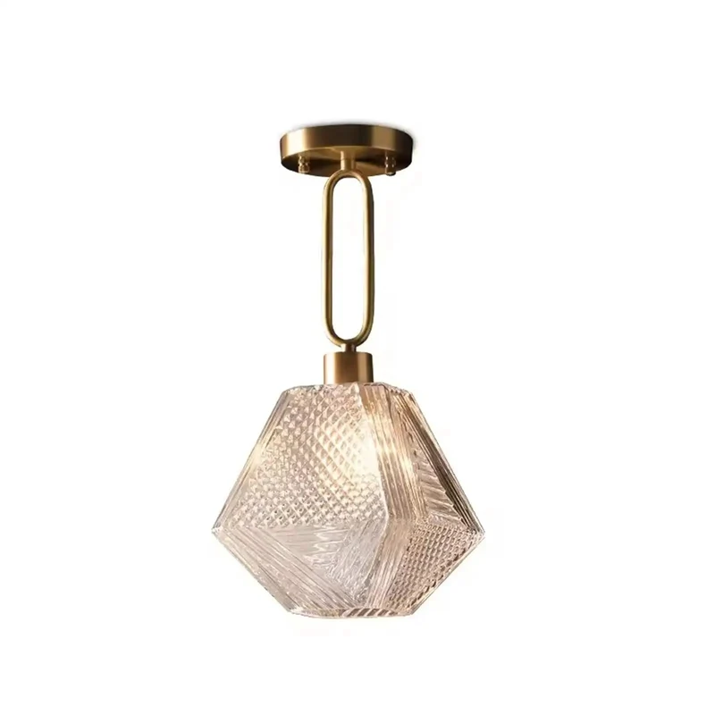 Fresh Nordic Led Pendant Light Featuring Diamond Cut Glass And Brushed Gold Finish For Kitchen Island Or Living Room Setup Modern Scandi Hanging Fixtures That Totally Slay Every Room Vibe While Delivering Top Tier Ambient Glow