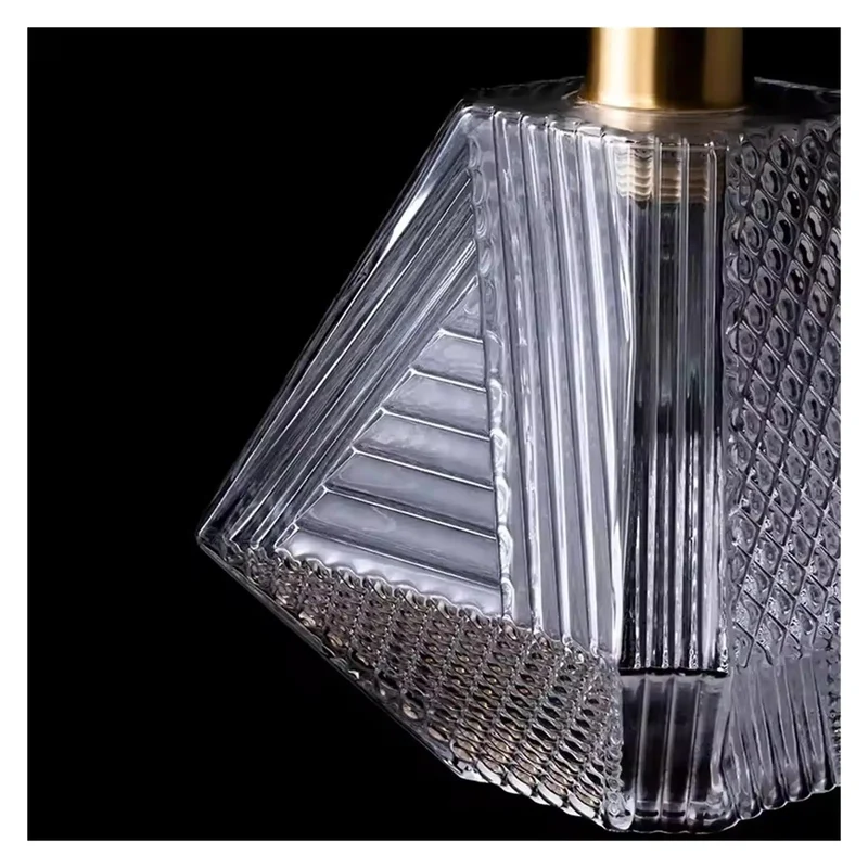 Fresh Nordic Led Pendant Light Featuring Diamond Cut Glass And Brushed Gold Finish For Kitchen Island Or Living Room Setup Modern Scandi Hanging Fixtures That Totally Slay Every Room Vibe While Delivering Top Tier Ambient Glow