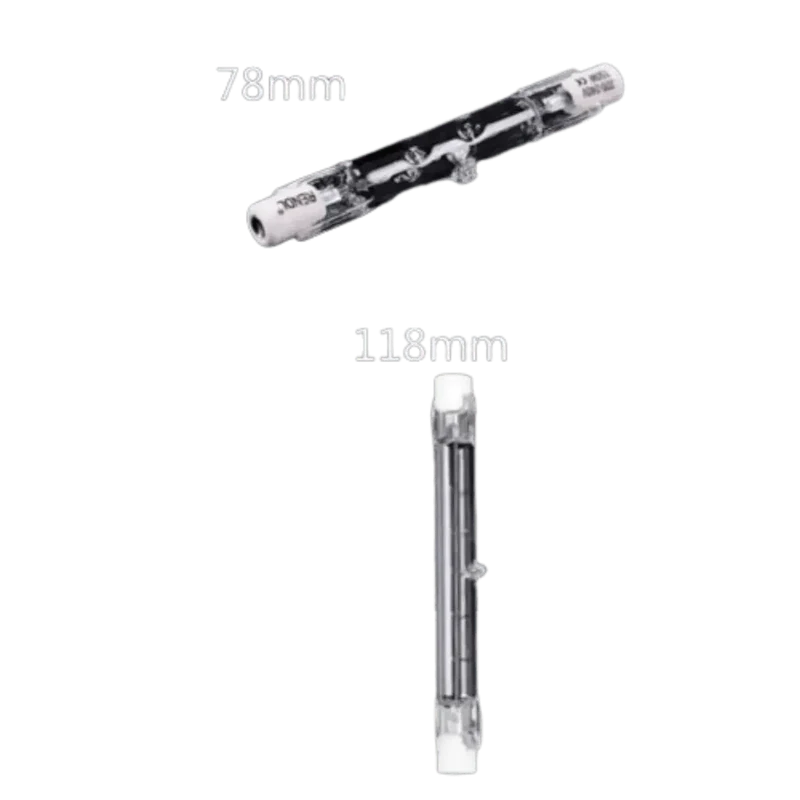 Ampoule Halogène 220V R7S 78mm 80W