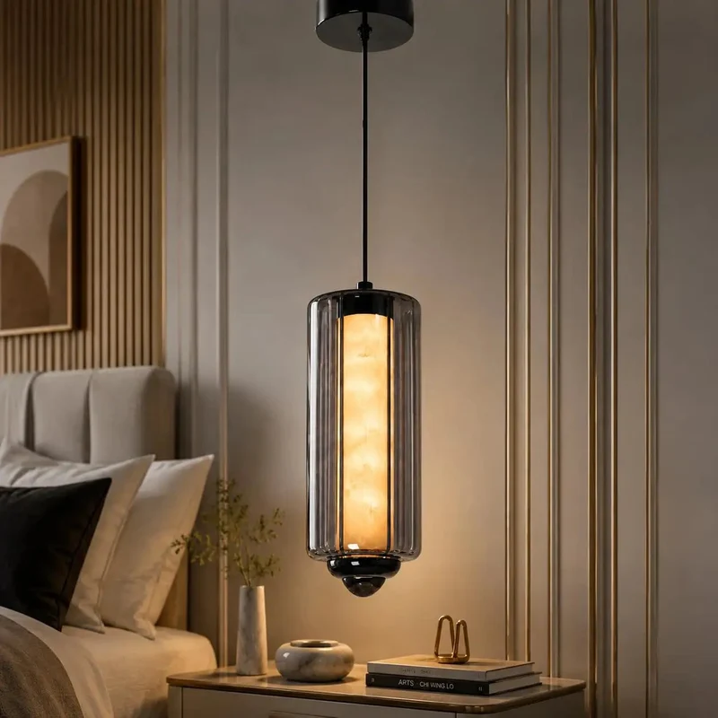 Dope Alabaster Pendant Light With Smoke Glass Shade And Hand Blown Cloud Texture For A Hella Smooth Ambient Glow Perfect For Modern Kitchen Island And Dining Room Ceiling Fixture
