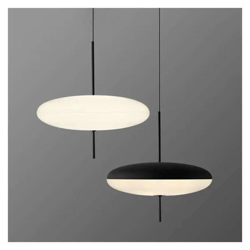 Modern LED Pendant Light Sleek Minimalist Ceiling Fixture Dope Ambient Vibes Iron Acrylic Shade Top Tier Lighting For Living Room And Bedroom Spaces With Tricolor Options And Easy Install Setup