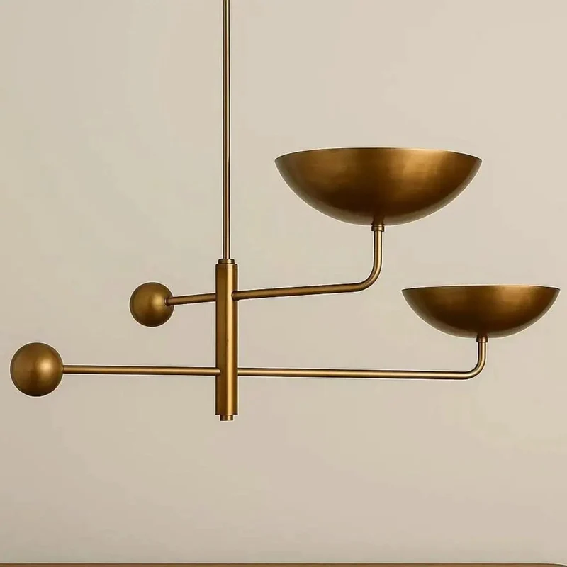 Dope Handcrafted Raw Brass Sputnik Chandelier Light Fixture And Slick Modern Ceiling Pendant Knockout Statement Piece Perfect For Living Room Or Dining Space