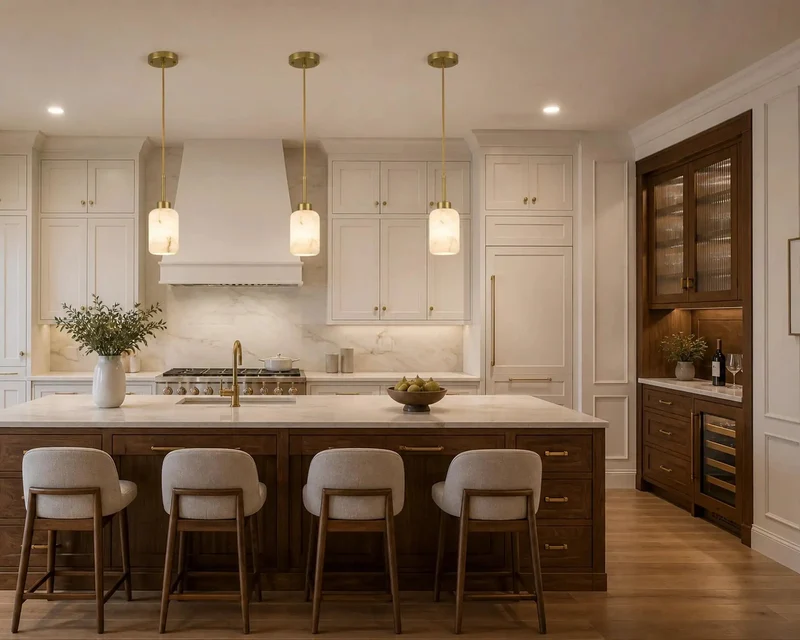 Top Shelf Natural Spanish Alabaster Pendant Lights For Kitchen Island, Slick Modern Gold Hanging Fixtures With Unique Stone Veining That Puts A Fresh Glowing Vibe In Any Home Now