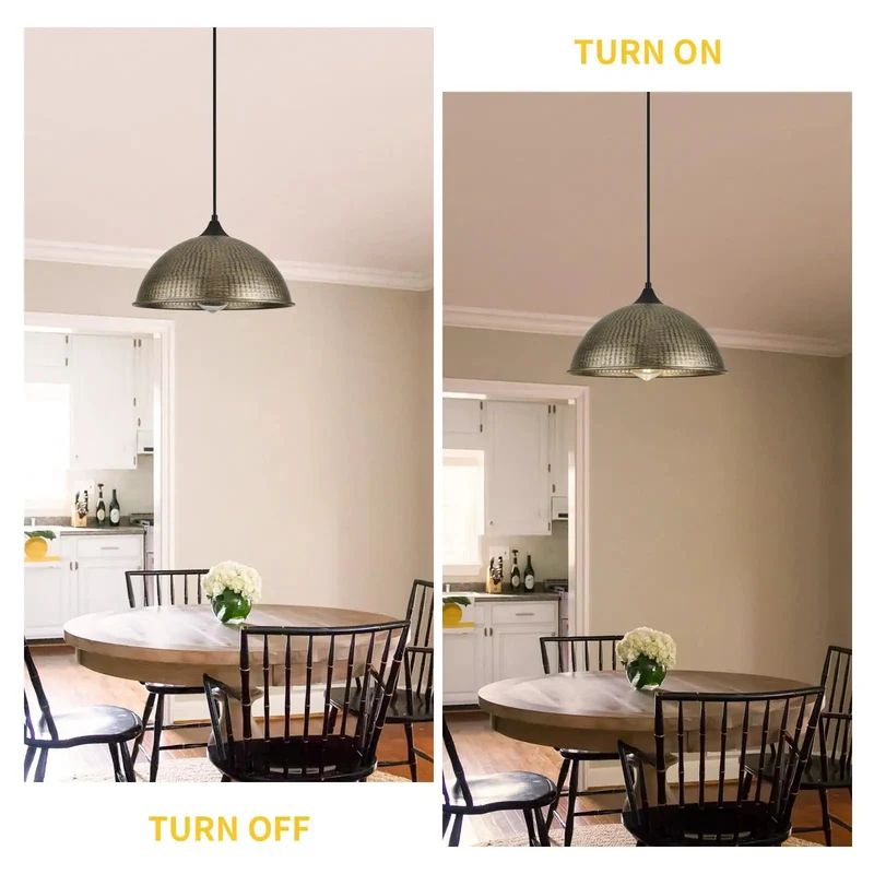 Antique Bronze Dome Pendant Light For Kitchen Island And Home Bar Featuring Vintage Industrial Farmhouse Design With Glass Shades That Puts Major Cozy Vibes In Any Chill Space