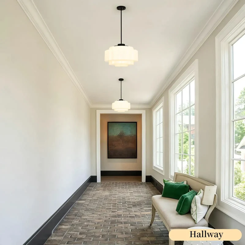 Top Shelf Vintage Pleated Milk Glass Pendant Light Fixture With A Slick Ribbed Shade Delivering A Smooth Chill Glow Perfectly Suited For Dining Rooms And Hallways