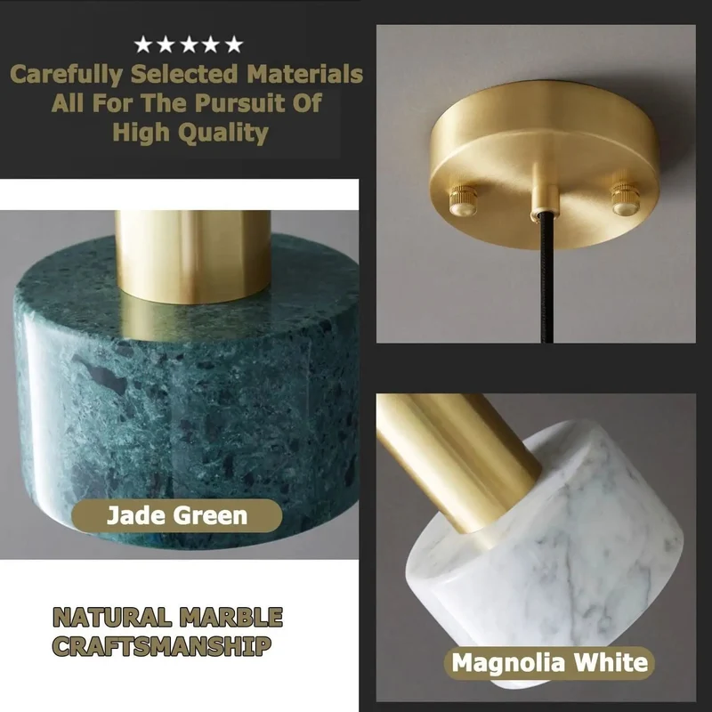 Level Up Your Home Setup With This Sharp Genuine Marble Pendant Light Offering A Flexible Drop Mount For Modern Indoor Spaces And Total Statement Vibes You Will Love Today