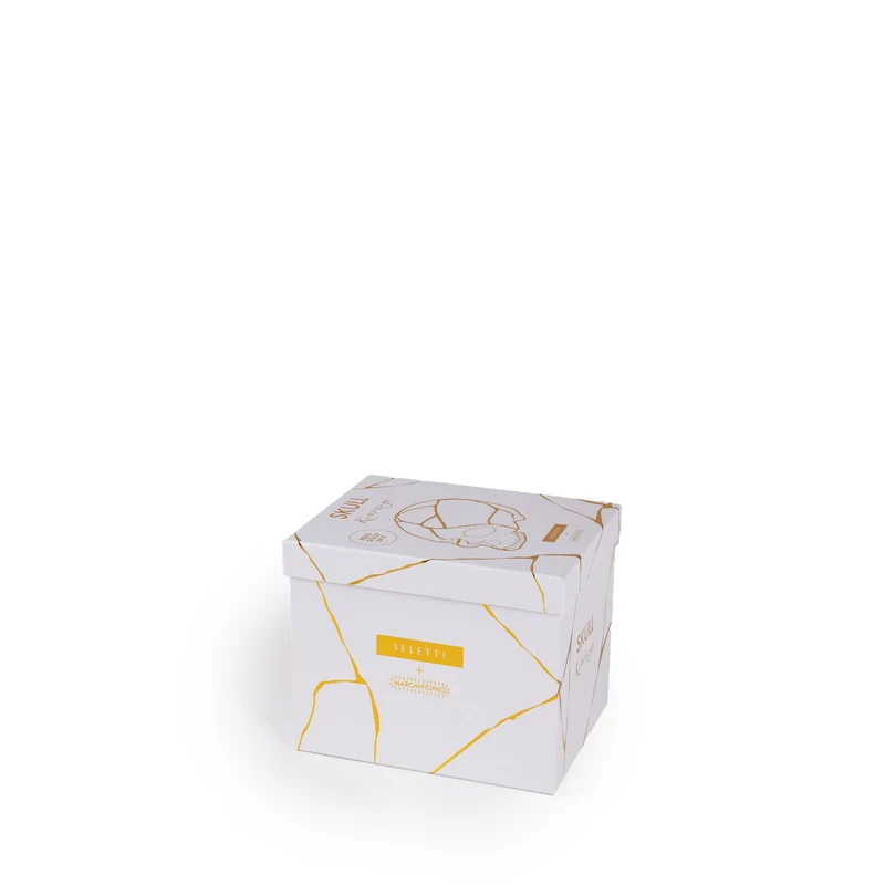 Seletti Kintsugi Skull Ornament