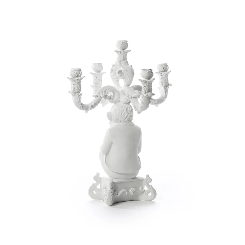 Seletti Burlesque The Wise Chimpanzee Candelabra