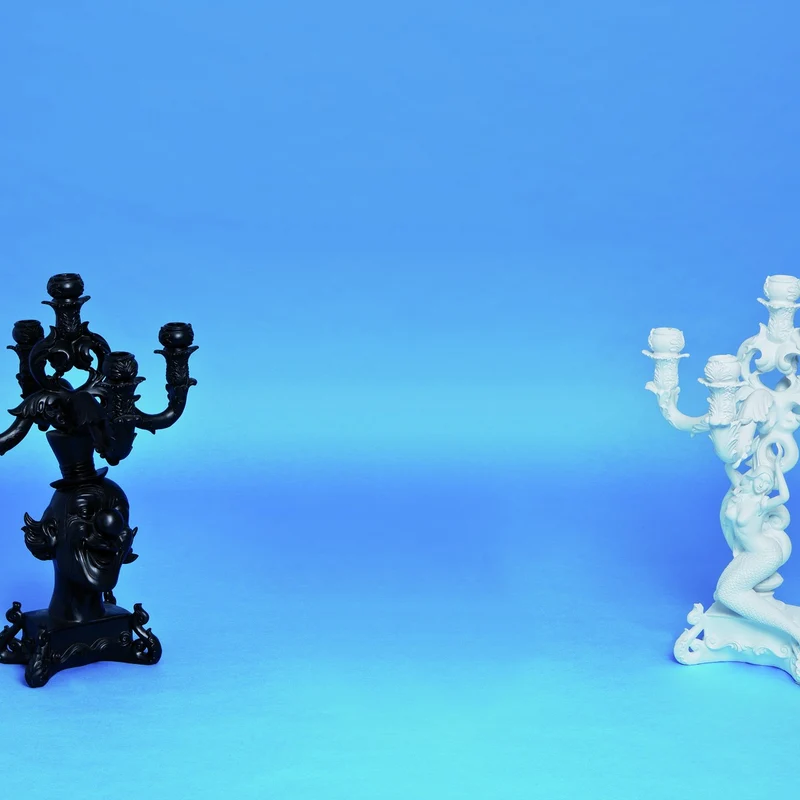 Seletti Burlesque The Wise Chimpanzee Candelabra