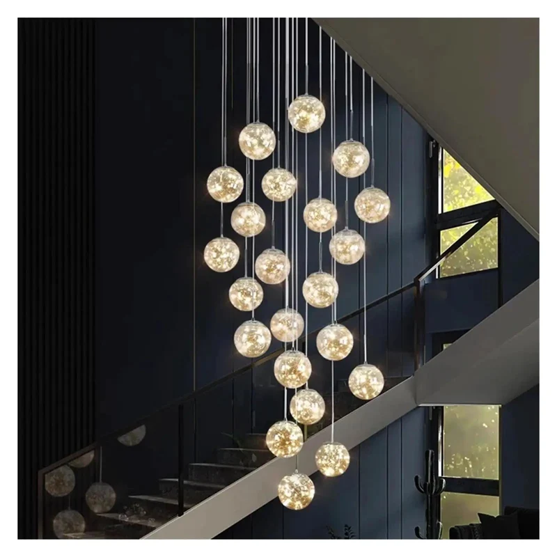 Modern Cascade Chandelier Featuring Interconnected Glass Tubes For Staircases And Living Room Indoors Sleek Contemporary Ceiling Lamp That Drops Fresh Lighting Vibes And Delivers Top Tier Home Decor Appeal For Upgrading Any Multi Floor Area