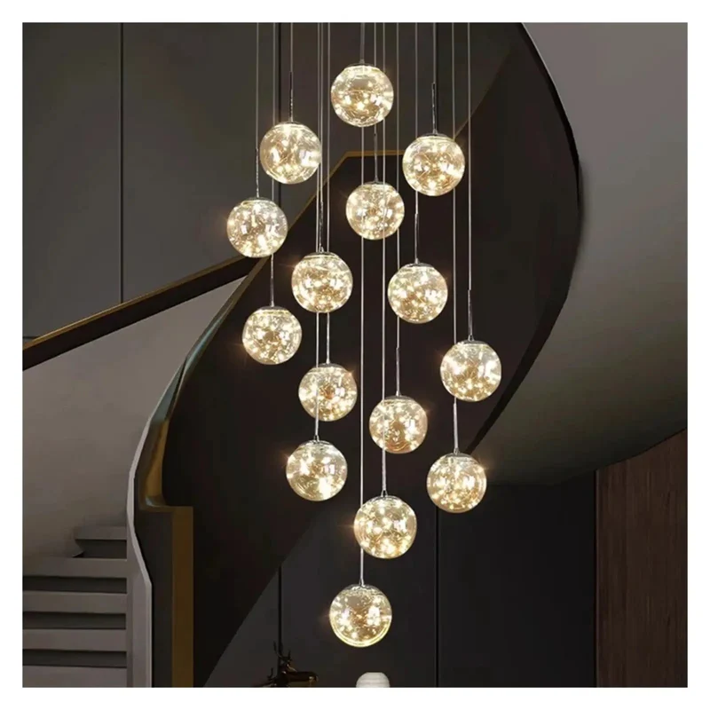 Modern Cascade Chandelier Featuring Interconnected Glass Tubes For Staircases And Living Room Indoors Sleek Contemporary Ceiling Lamp That Drops Fresh Lighting Vibes And Delivers Top Tier Home Decor Appeal For Upgrading Any Multi Floor Area