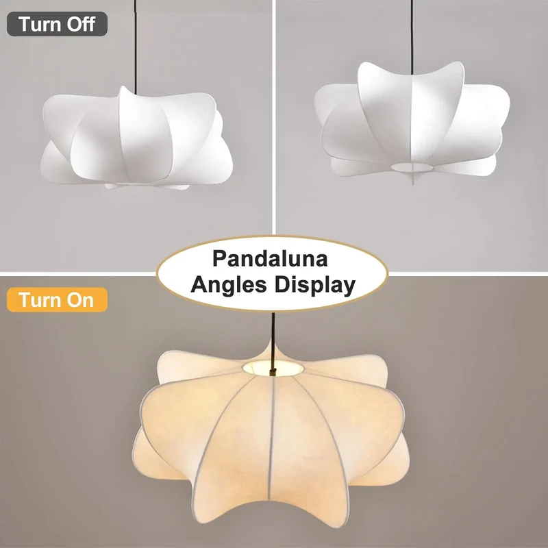 Dead On Slick Seamless Faux Silk Lantern Pendant Light With Solid Metal Core Top Tier Wabi Sabi Hanging Lamp For Modern Rustic Dining Rooms And Chill Hangout Spaces Featuring One Piece Molded Shade Excellence