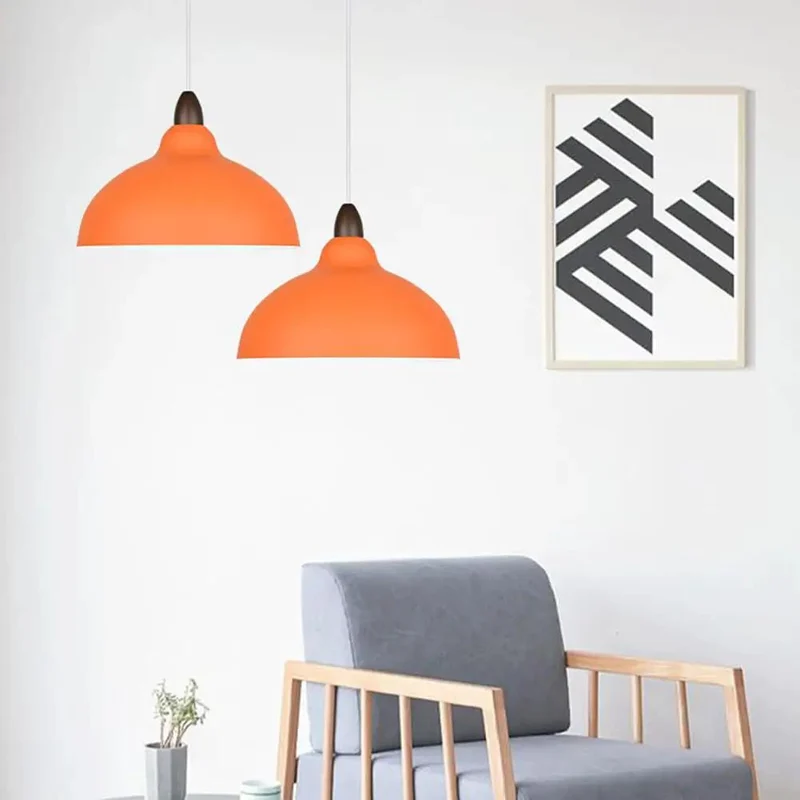 Solid Iron Dome Pendant Light With Adjustable Chain Rustic Modern Ceiling Lamp Big Vibe For Kitchen Island Dining Setup Quick Install And Chill Ambient Lighting
