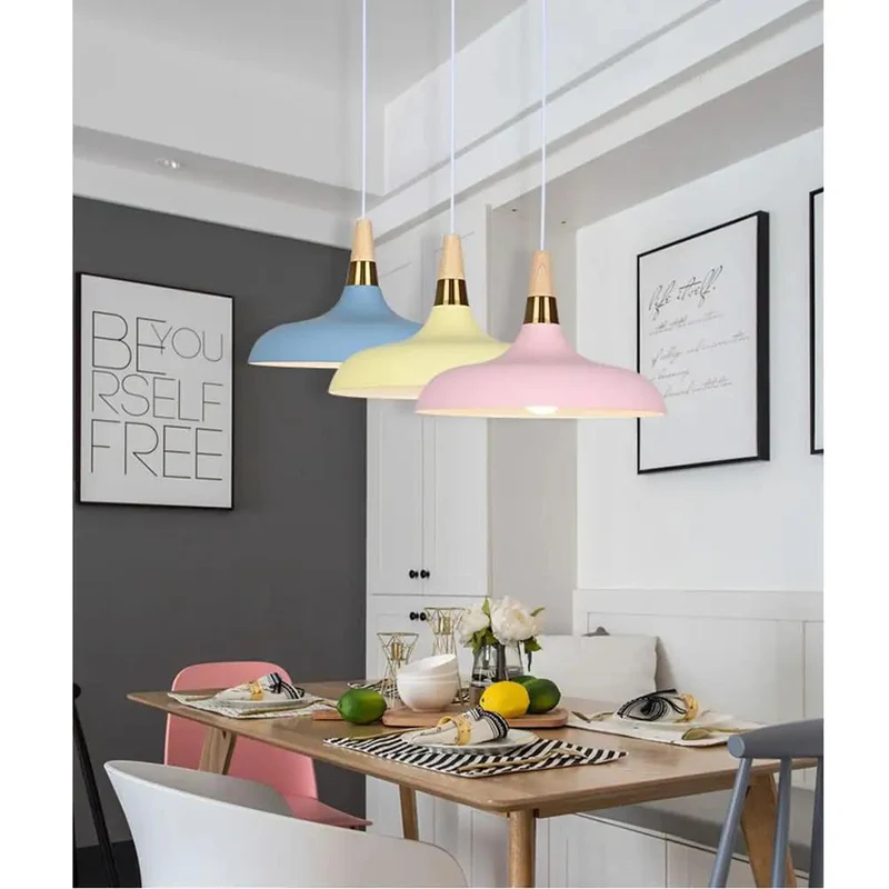 Rustic Metal And Wood Accent Pendant Light Bringing Swoon Worthy Farmhouse Vibes Perfectly Sized For Kitchen Islands Features Adjustable Suspension And A Fresh Yellow Gray Finish That Is Total Game Changer