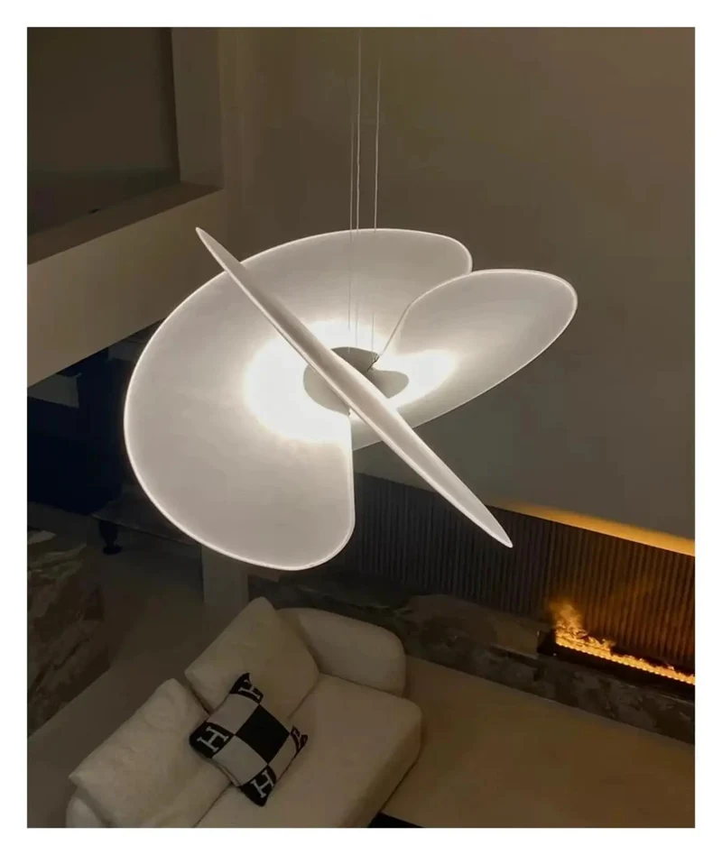 Slick Off White Handwoven Silk Ceiling Pendant Light With Adjustable Cord Drop Shade Perfect For Modern Living Rooms Restaurants And Retail Stores To Level Up Your Home Decor Vibes