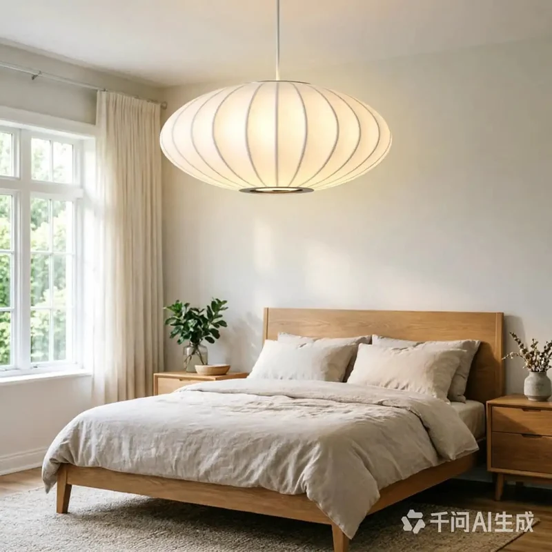 20 Inch Japanese Wabi Sabi Pendant Light Featuring Premium Silk Shade And Rugged Metal Frame To Create A Next Level Boho Hanging Lantern Vibe That Seriously Elevates Your Living Room Or Bedroom Decor Game