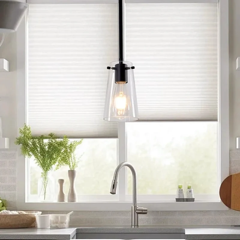 Three Pack Clear Glass Pendant Lights For Kitchen Island Catching Glances With That Sharp Matte Black Vibe And Killer Downlight Plus Flexible Hanging Setup For Total Home Glow Up