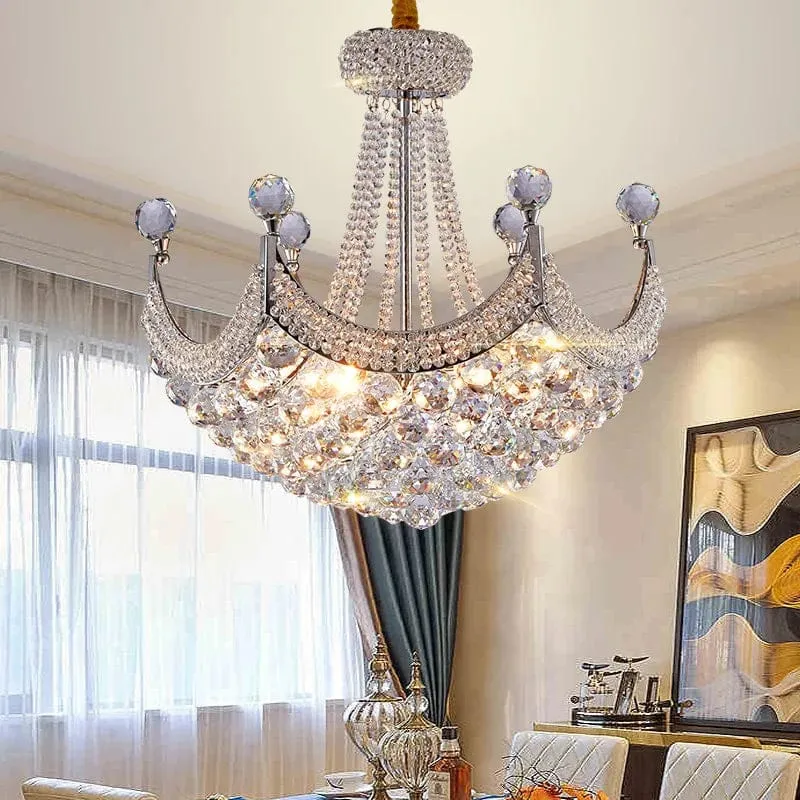 Suspension Verre Transparent Moderne
