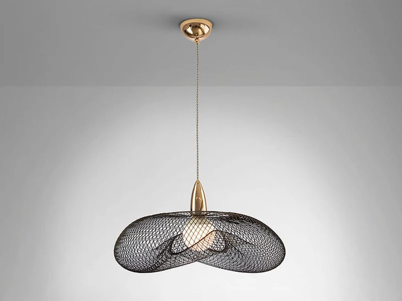 Suspension Salon Cuisine Moderne Doré Métal
