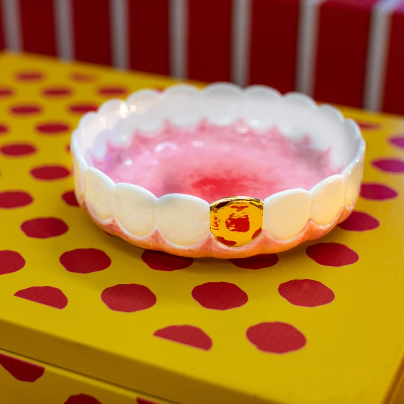 Seletti Blow Toothy Line Ashtray