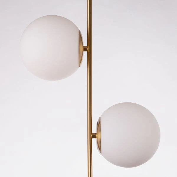 Lampe suspension plafond Boules Doré Salon