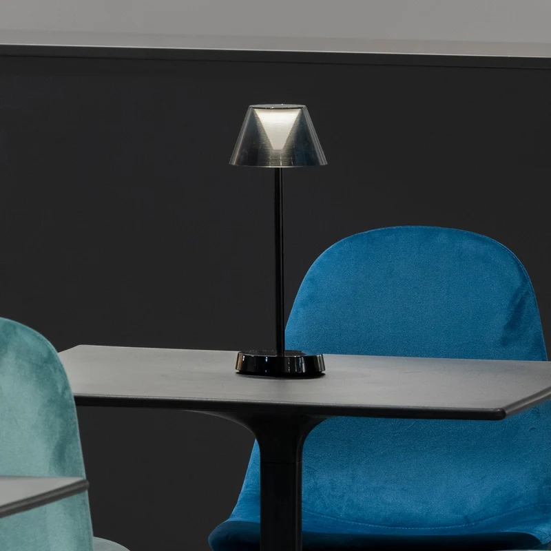 Lampe a poser design sans fil Blanc