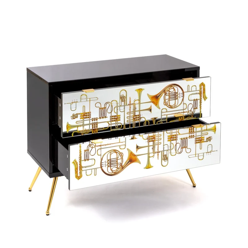 Seletti Toiletpaper Chest of Two Drawers