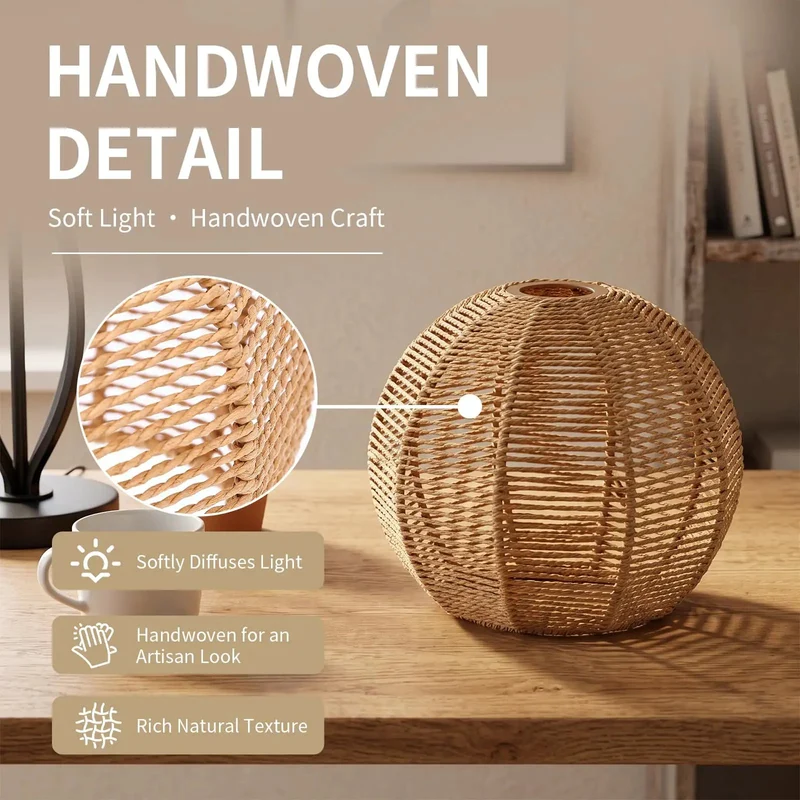 Handwoven Rattan Pendant Light Serving Up Sweet Boho Chandelier Vibes And Chill Coastal Style Over Your Kitchen Island Hanging Wicker Semicircle Lamp For Comfy Ambient Home Glow