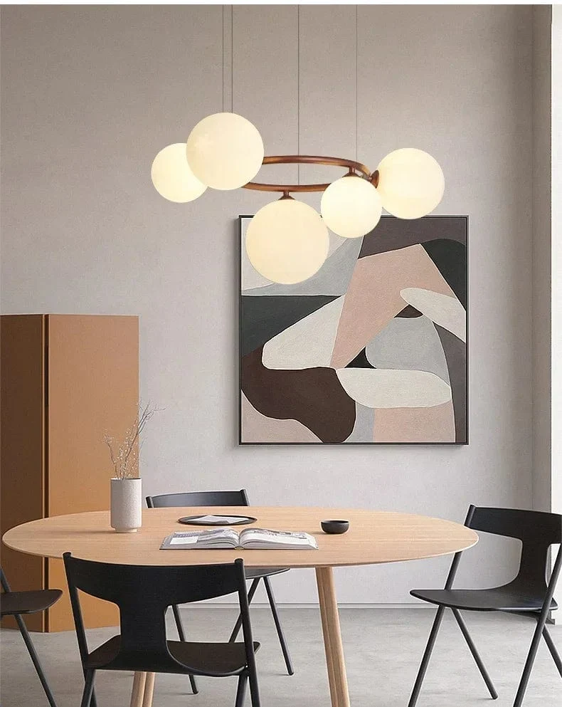Lustre Pendant Moderne Globes