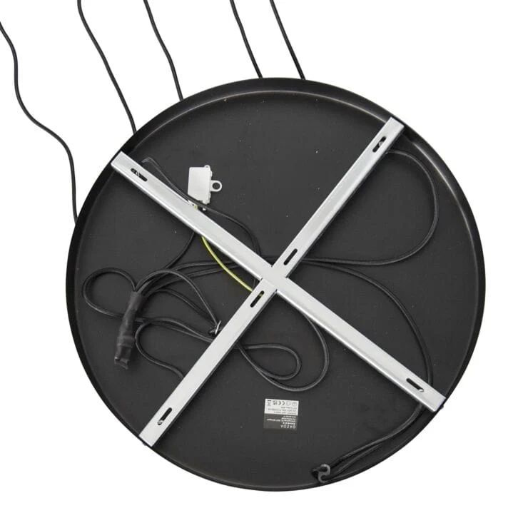 Suspension intelligente verre fumé avec 5 Ampoules