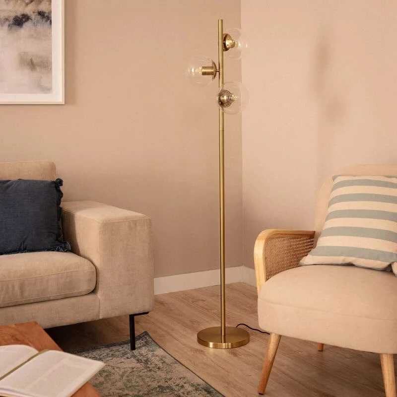 Lampadaires Bulles 3 Ampoules Design