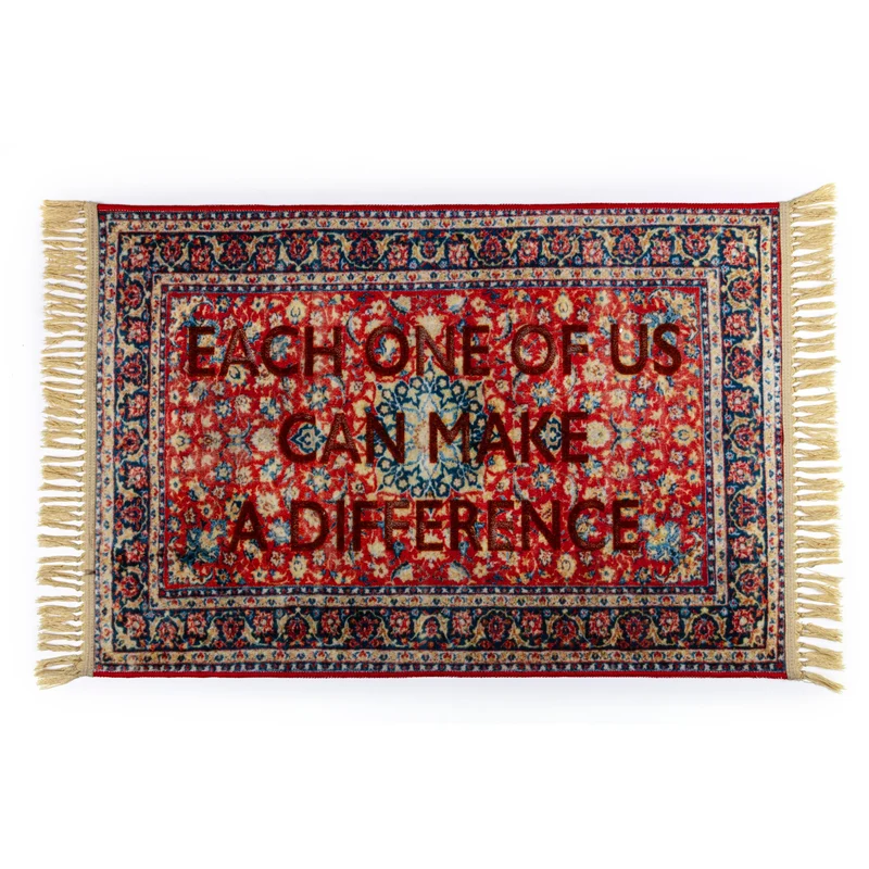 Seletti Burnt Carpet Rug 80x120 cm