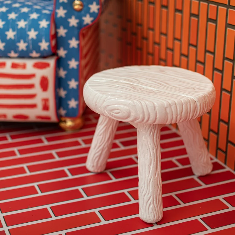 Seletti Blow Milk Stool