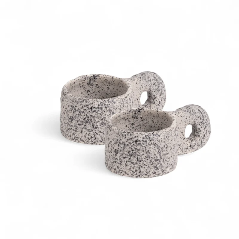 Seletti Newlithic Coffee Cup - Set of 2